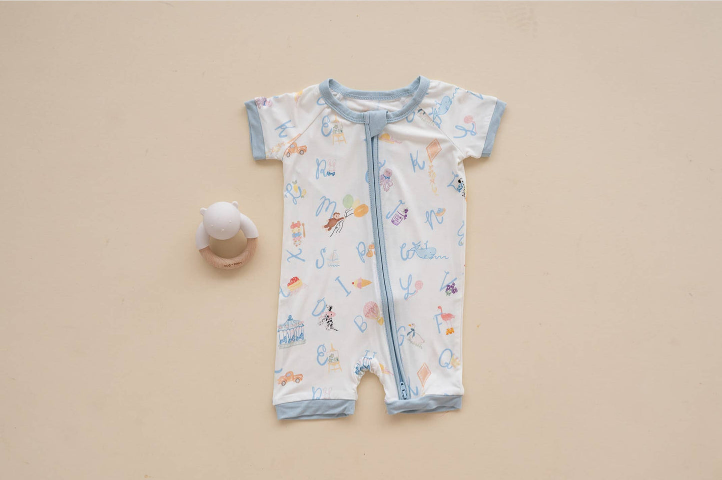 Alphabet Shortie Romper