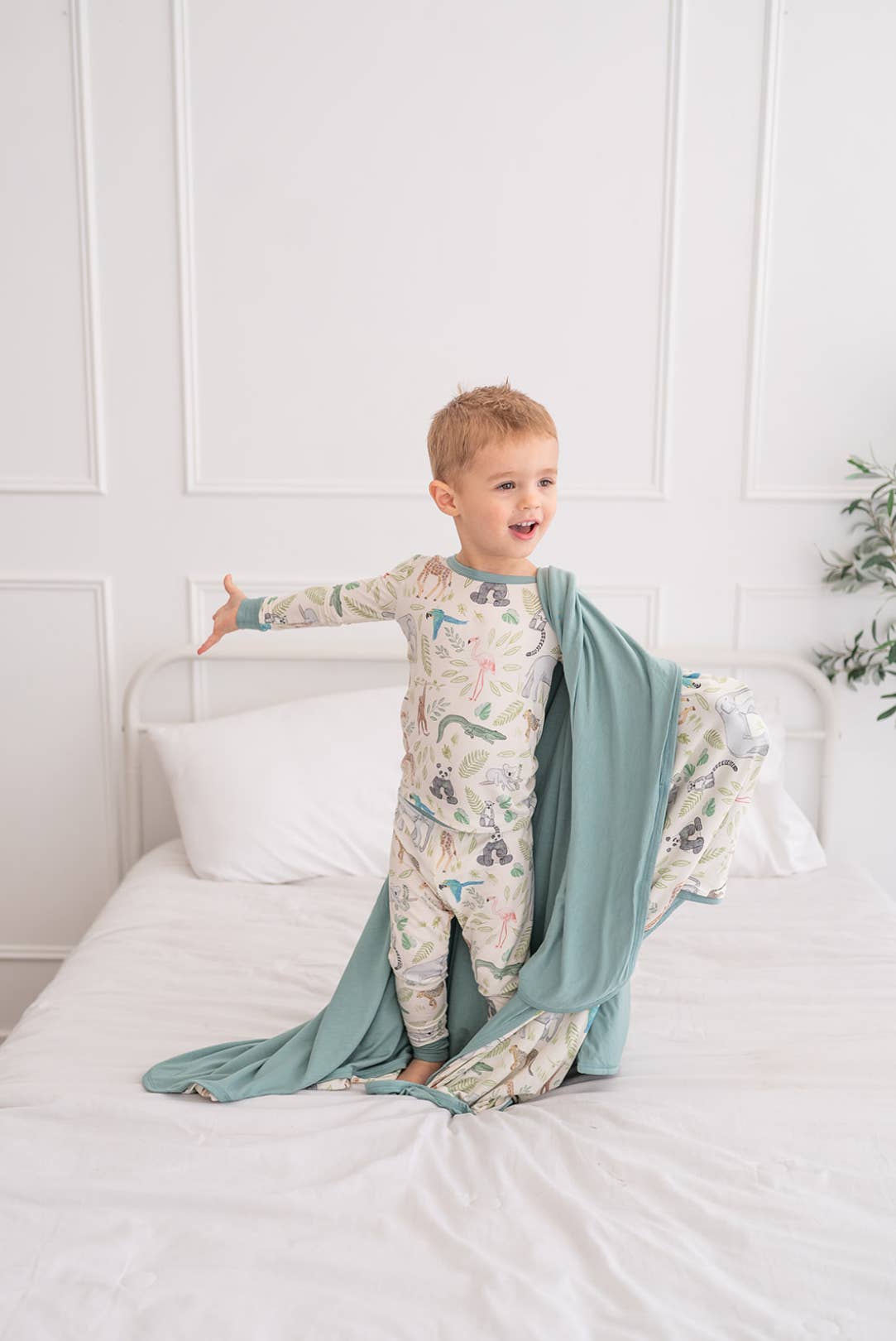 Sweet Safari Swaddle