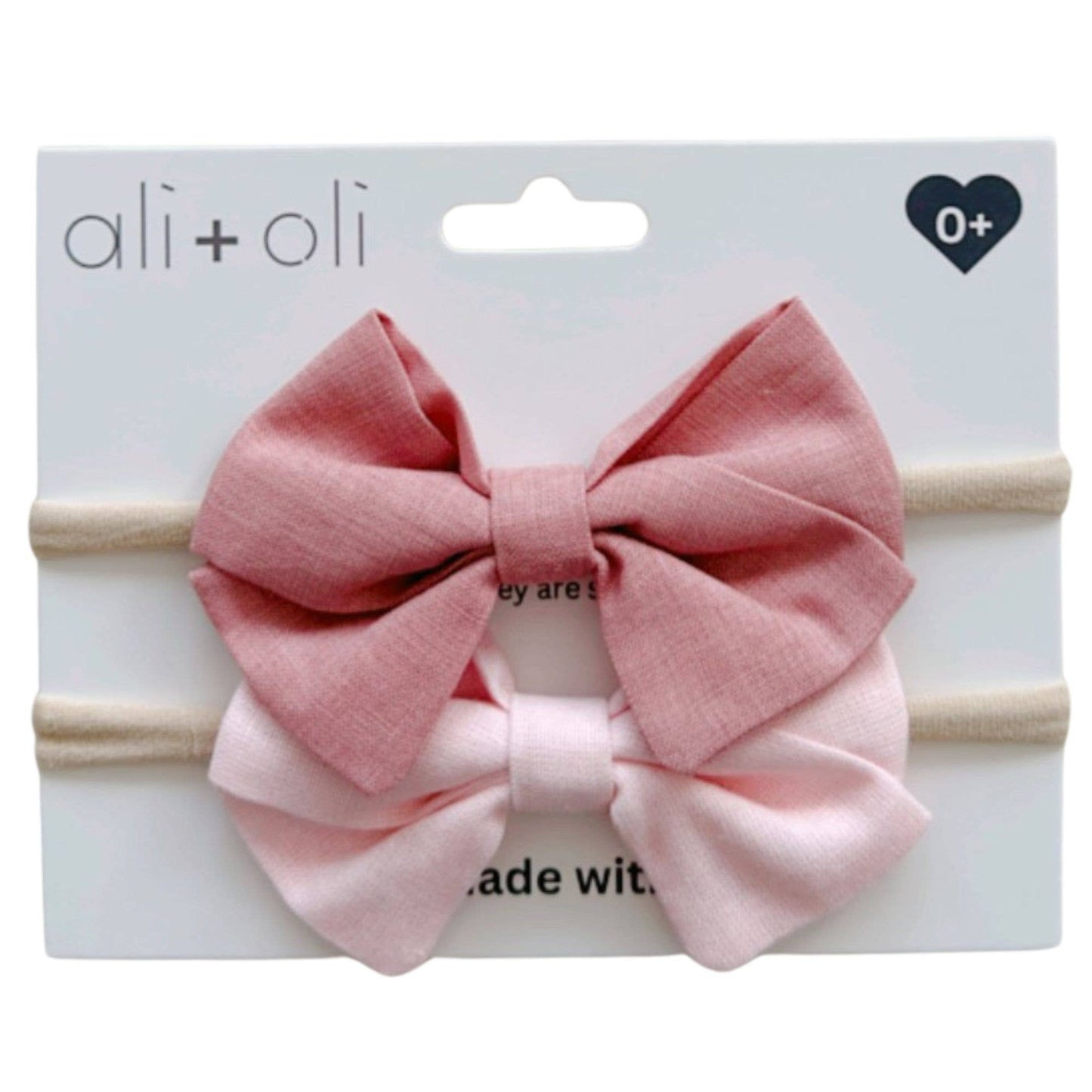 Flamingo Headband Bow Set