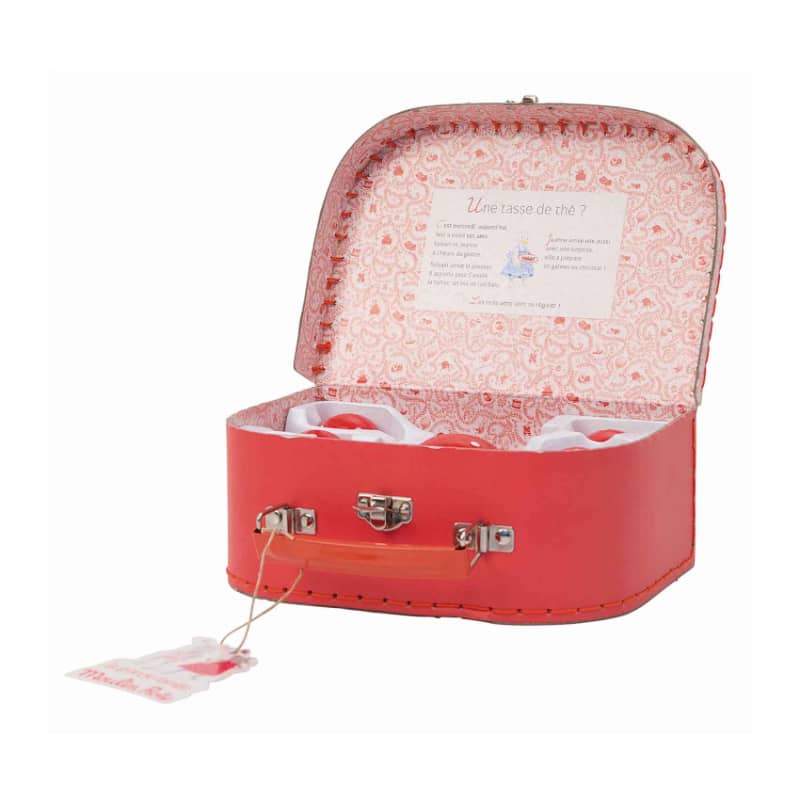 Tea Party Set in Suitcase
