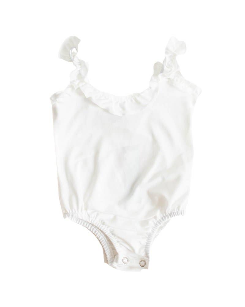 Lylah Ruffle Tank Onesie