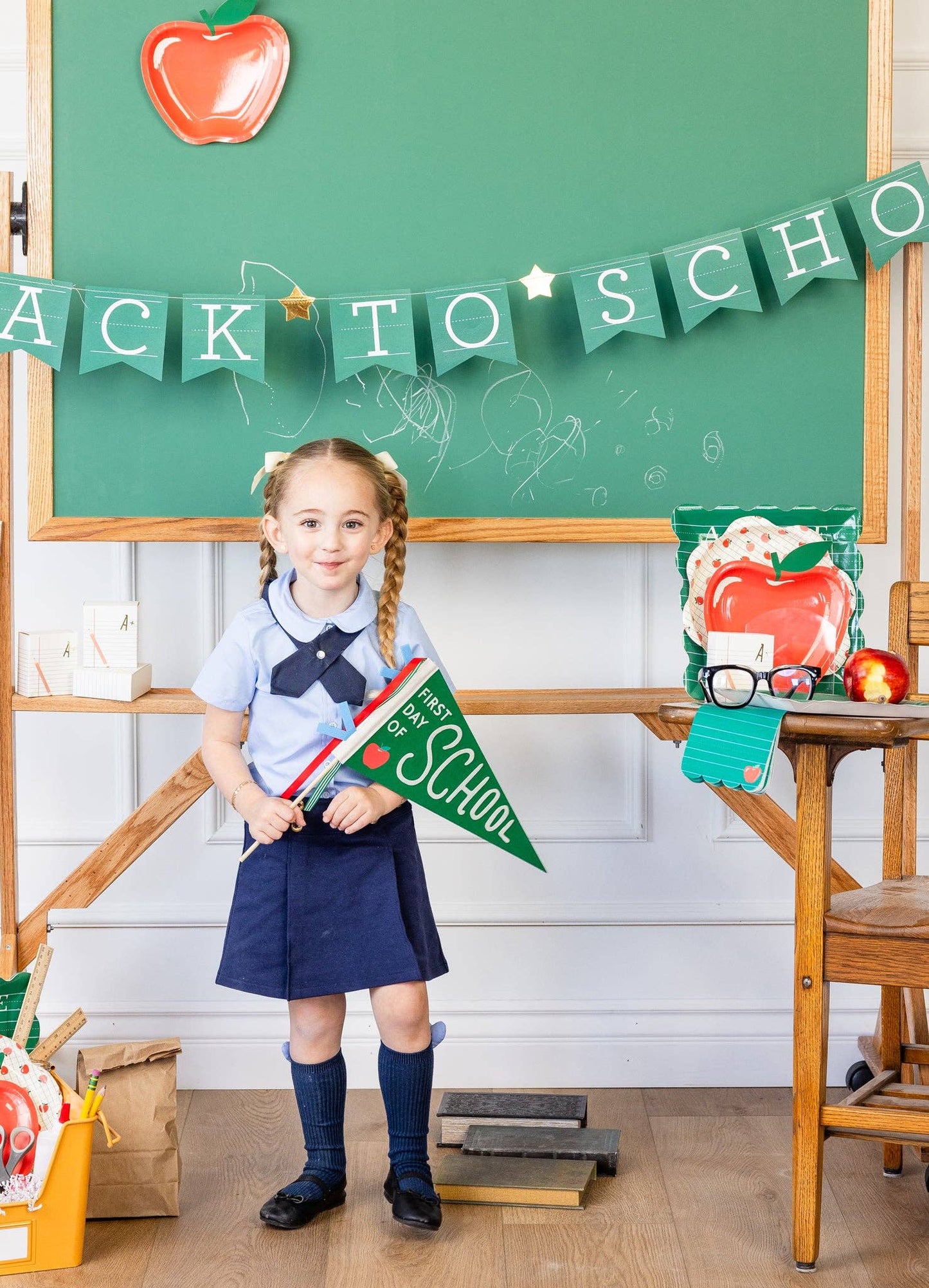 "First Day of School" Felt Pennant