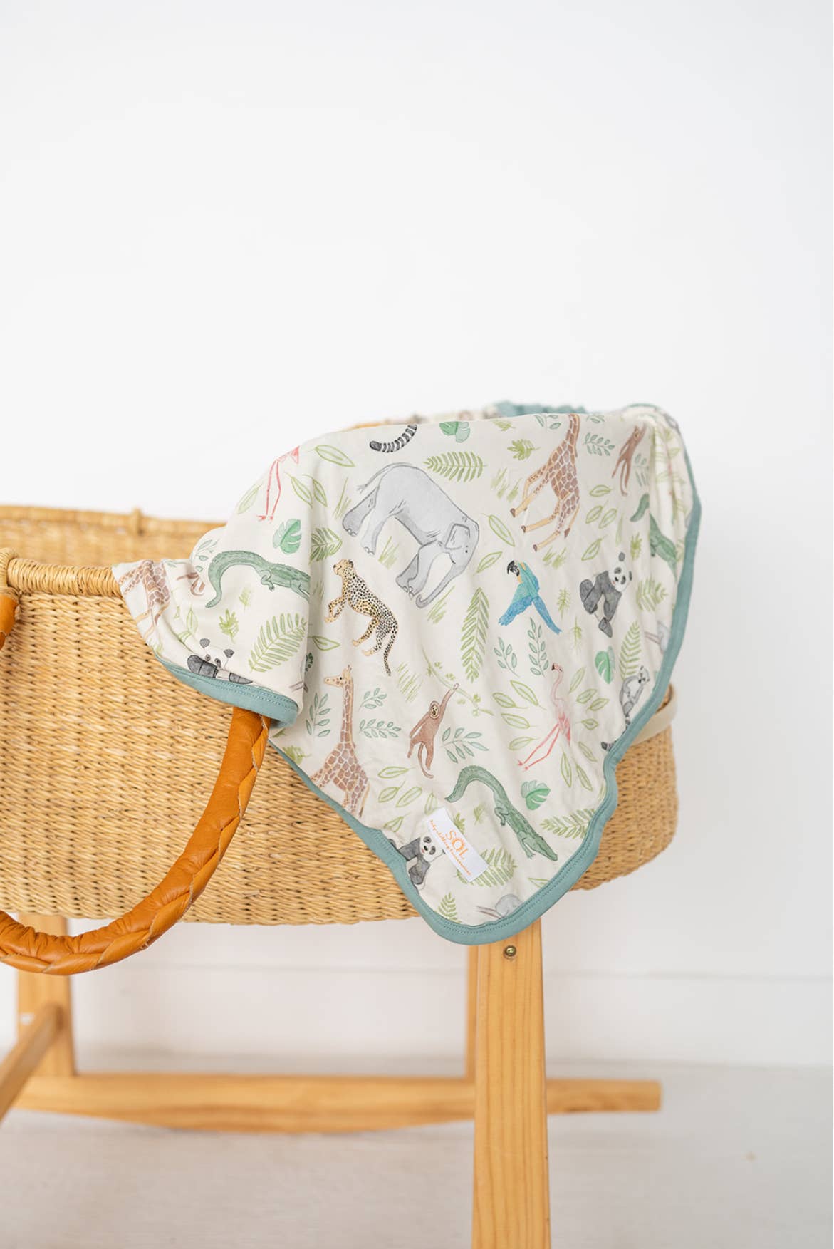 Sweet Safari Swaddle