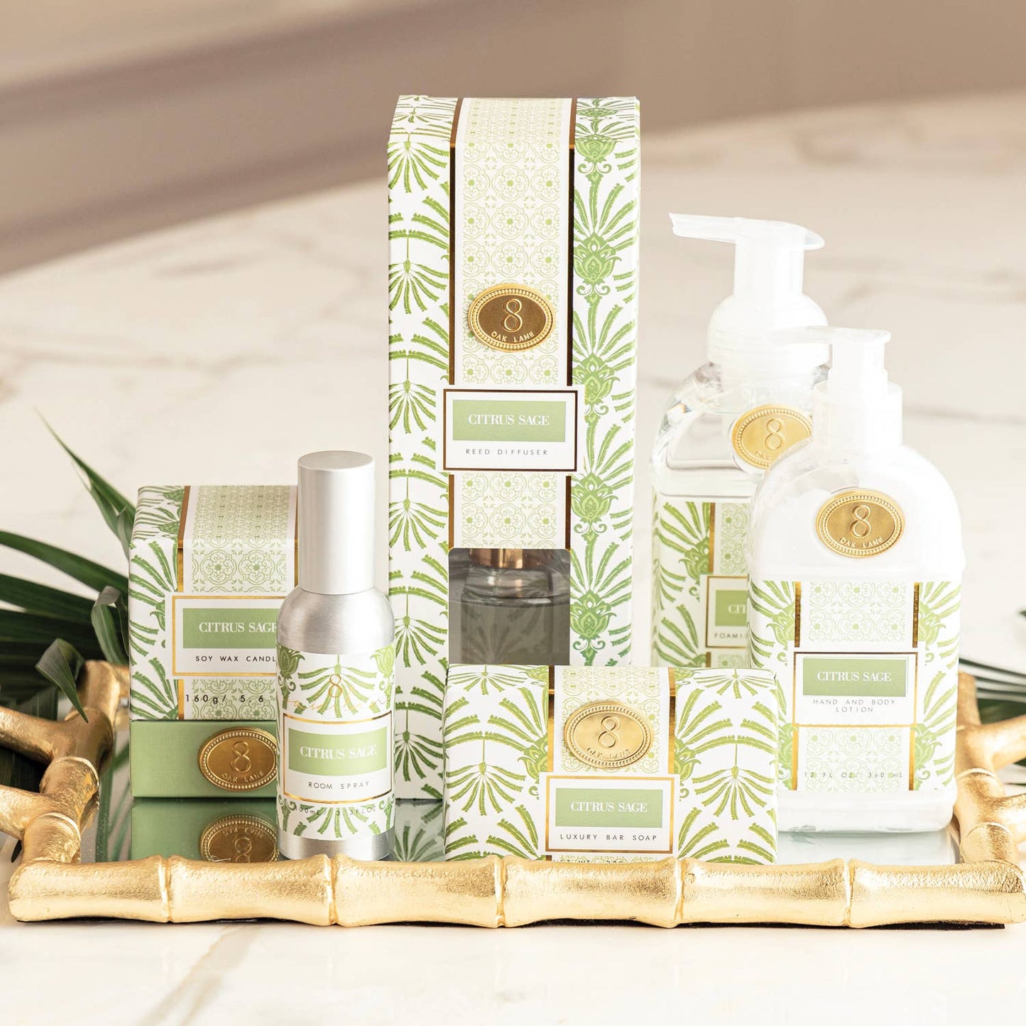 Citrus Sage Wrapped Bar Soap