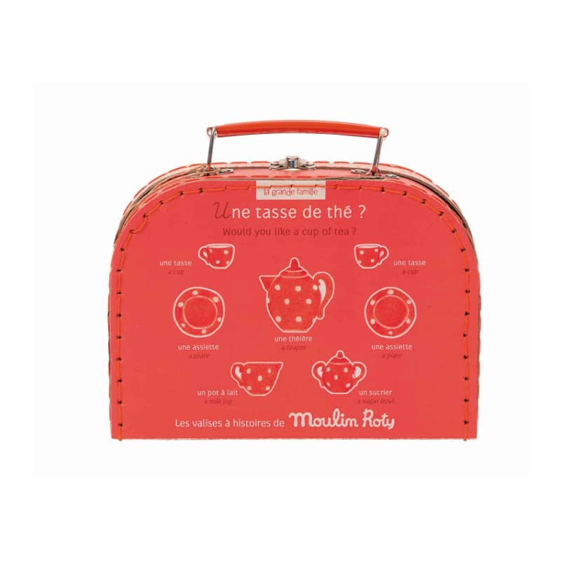 Tea Party Set in Suitcase