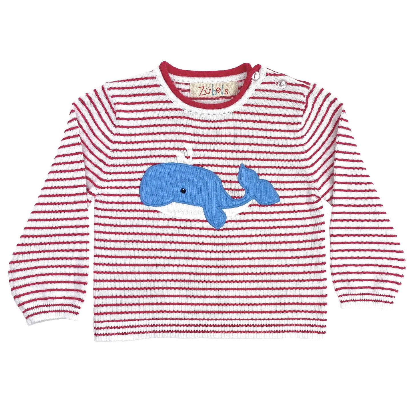 Whale Striped Sweater