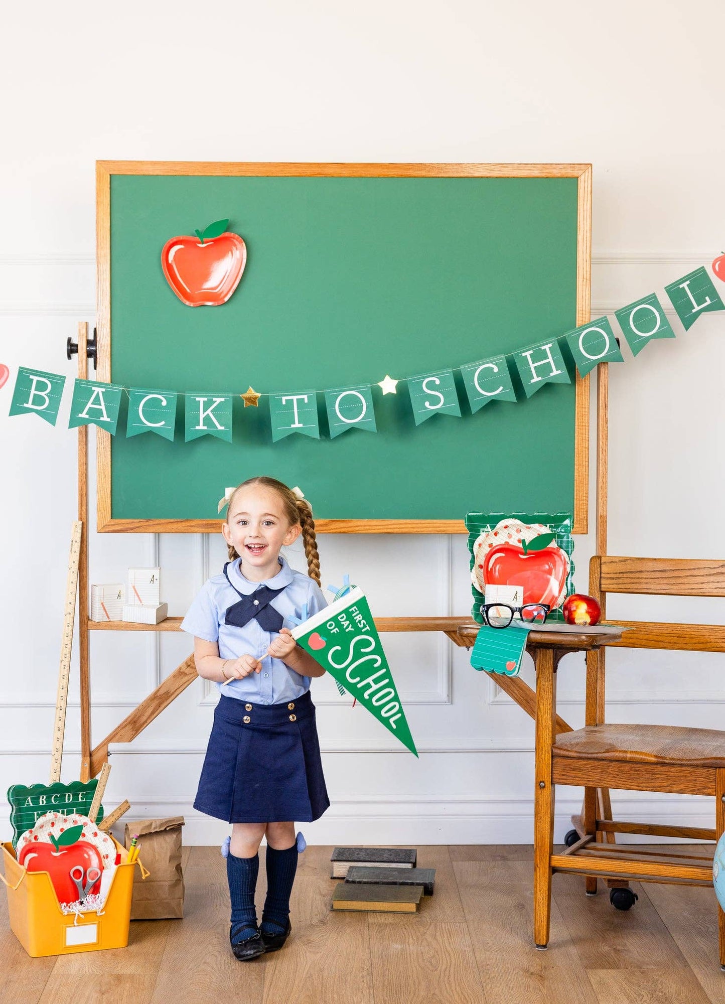 "First Day of School" Felt Pennant