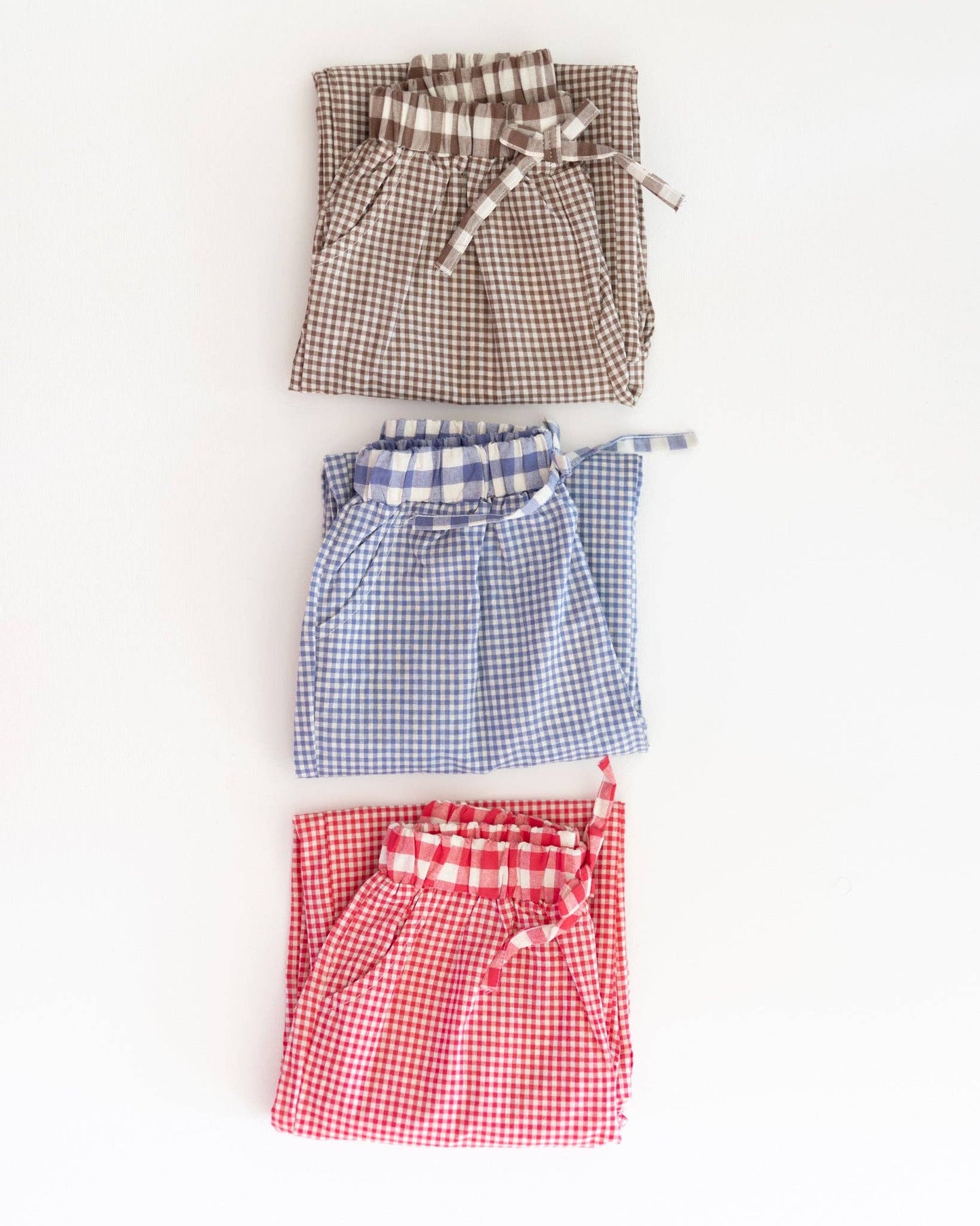 Gingham Pants