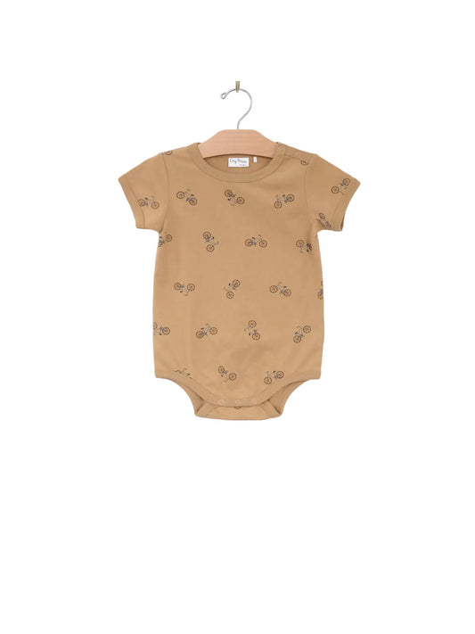 Short Sleeve Bodysuit- Bikes