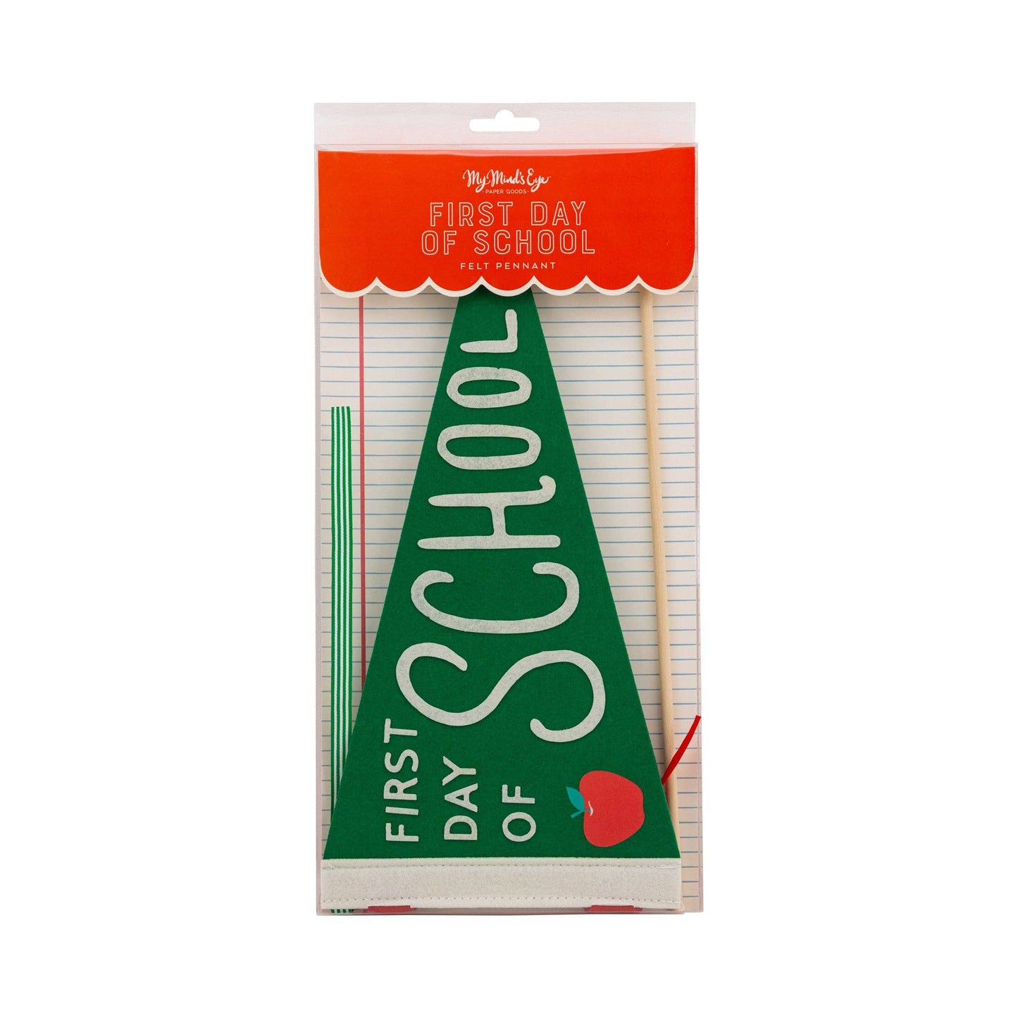 "First Day of School" Felt Pennant
